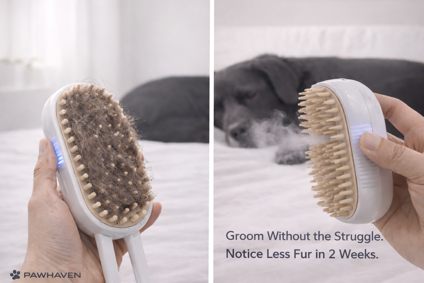 Steam Grooming Brush