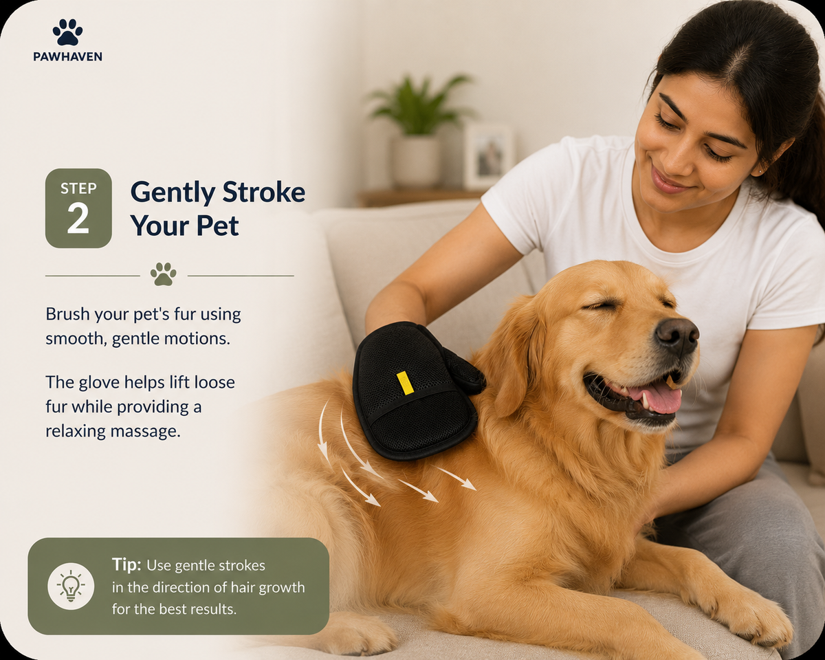 Gently Stroke Your Pet